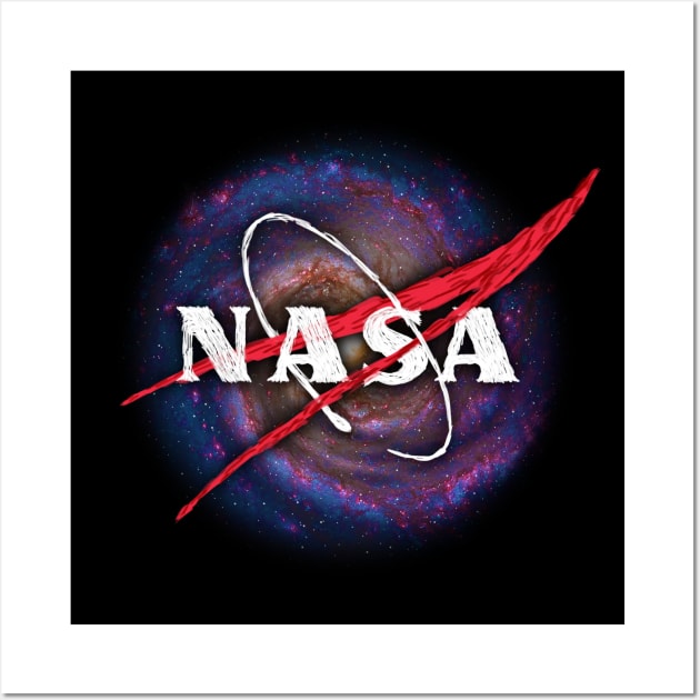 Nasa Galaxy Wall Art by Bomdesignz